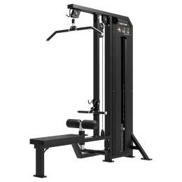 Tunturi Platinum Dual Lat Pull Down Low Row Τροχαλία Πλάτης και Καθιστή Κωπηλατική Σειρά V