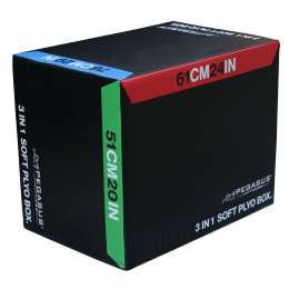 Pegasus® 3 σε 1 Πλειομετρικό Κουτί Soft (Plyo Box) (Β-0920)