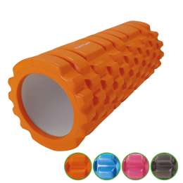 Tunturi Yoga Foam Grid Roller 33cm πορτοκαλί