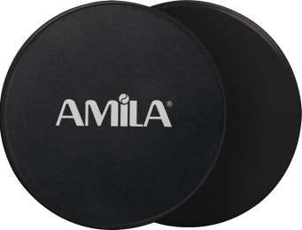 Δίσκοι Ολίσθησης Amila Gliding Pads Μαύρα 95951