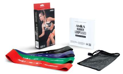 Set Λάστιχα Αντίστασης AMILA Rubber Loop BAND