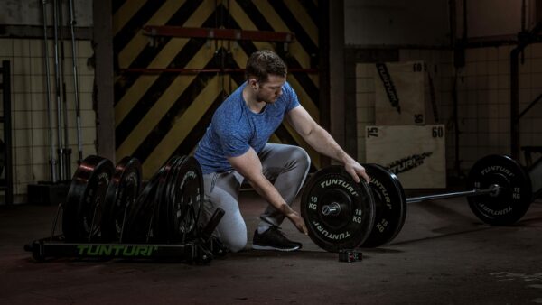 Tunturi Bumper Plate 20kg - Image 3