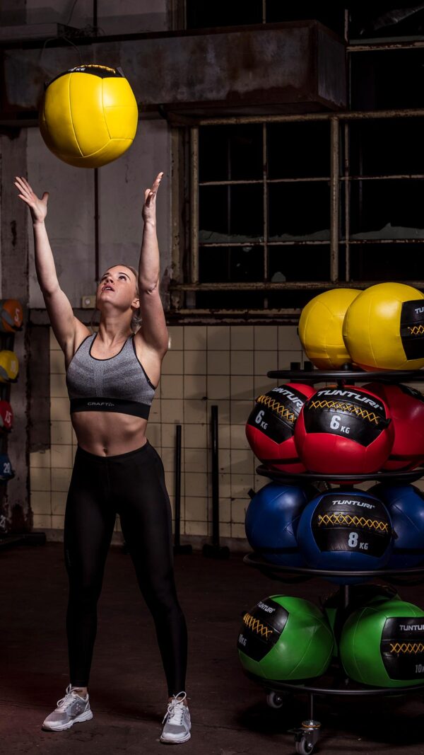 Tunturi Βάση αποθήκευσης για wall ball kettlebell bumper δίσκους - Image 4