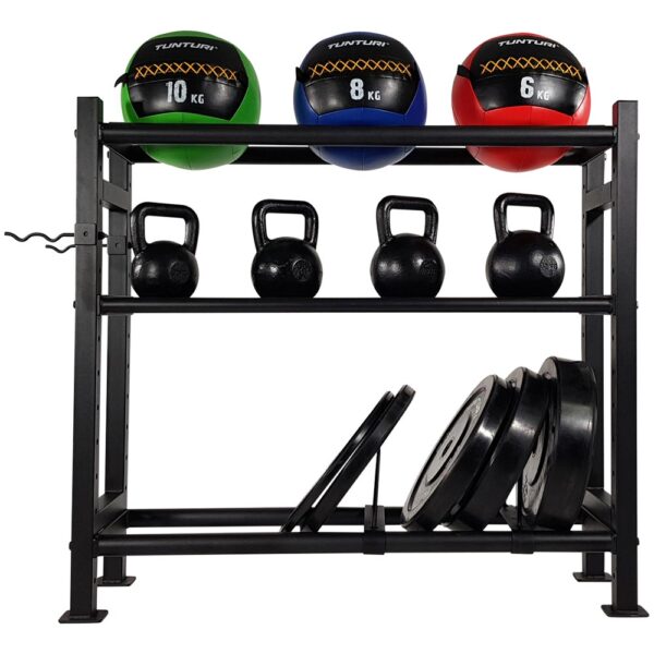 Tunturi Βάση αποθήκευσης για wall ball kettlebell bumper δίσκους - Image 7