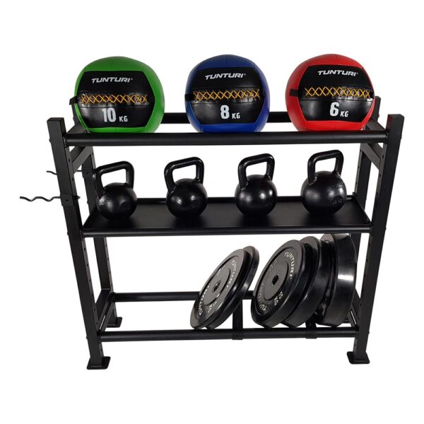 Tunturi Βάση αποθήκευσης για wall ball kettlebell bumper δίσκους - Image 8
