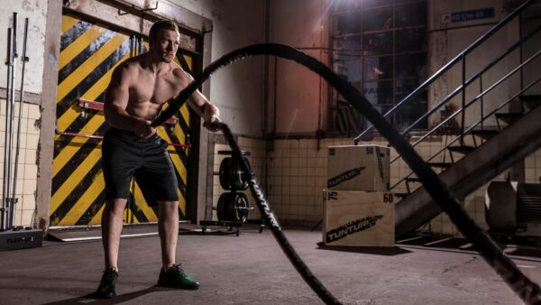 Tunturi Pro Battle Rope 15m με κάλλυμα προστασίας - Image 11