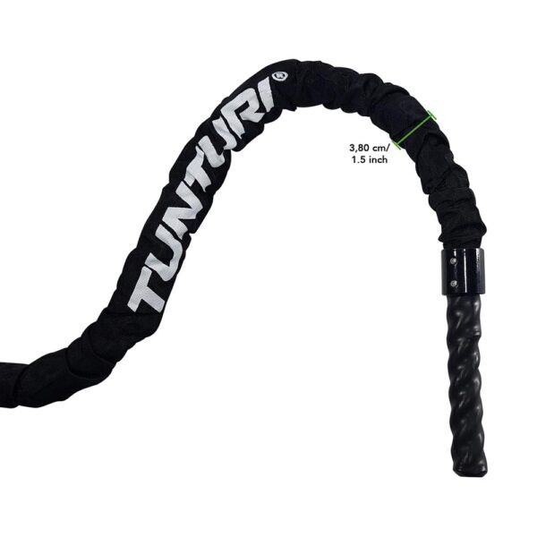 Tunturi Pro Battle Rope 15m με κάλλυμα προστασίας - Image 5