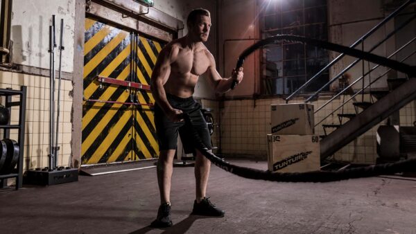 Tunturi Pro Battle Rope 15m με κάλλυμα προστασίας - Image 10