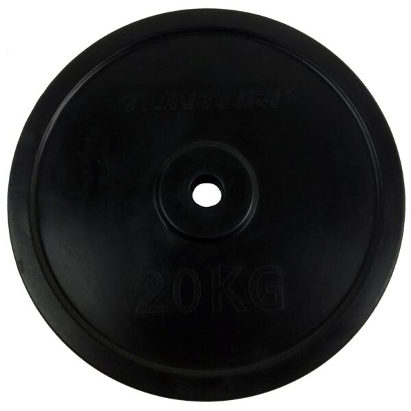 Tunturi Δίσκος 20kg 30mm με λάστιχο