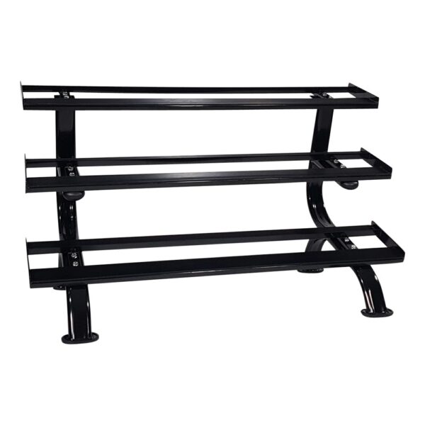 Tunturi Dumbbell Rack Βάση Εξάγωνων Αλτήρων τριών επιπέδων - Image 3