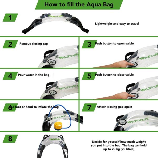 Tunturi Aqua Bag Σάκος Νερού έως 17kg - Image 4
