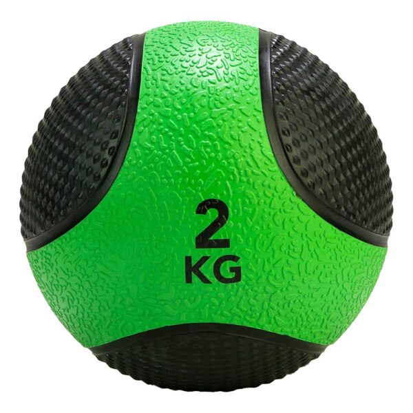 Tunturi Medicine Ball 2kg Μαύρο Πράσινο - Image 3