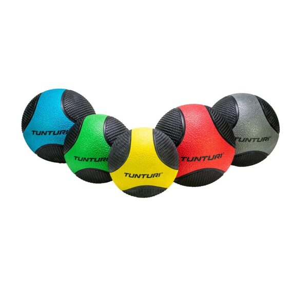 Tunturi Medicine Ball 2kg Μαύρο Πράσινο - Image 5