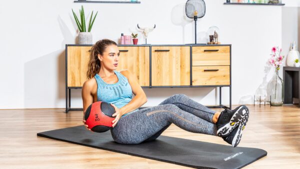 Tunturi Medicine Ball 2kg Μαύρο Πράσινο - Image 10