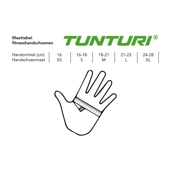 Tunturi Γάντια για Βάρη Fit Sport M - Image 2