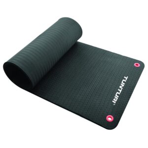 Tunturi Στρώμα Γυμναστικής 140x60cm Μαύρο Fitness Mat Pro