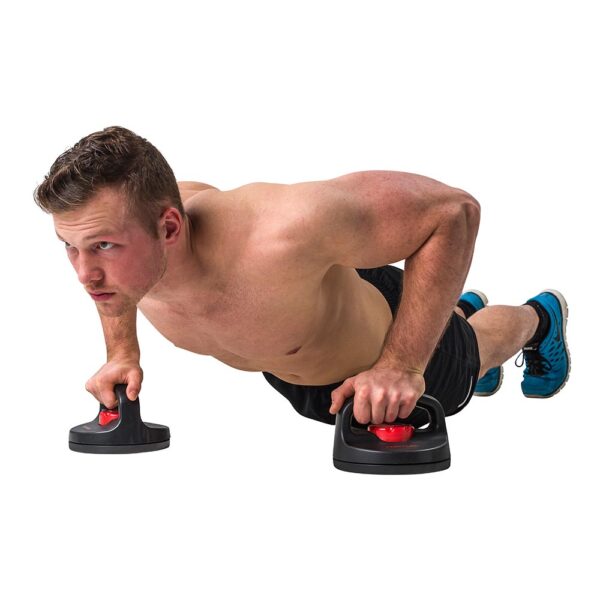Tunturi Περιστρεφόμενες λαβές push ups - Image 2