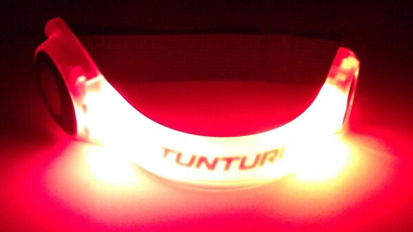 Tunturi LED Βραχιόλι Κόκκινο - Image 4