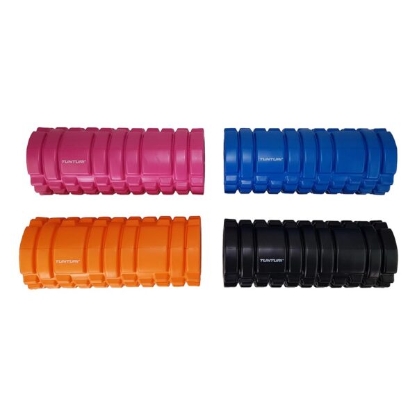 Tunturi Yoga Foam Grid Roller 33cm μαύρο - Image 11