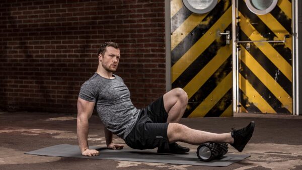 Tunturi Yoga Foam Grid Roller 33cm μαύρο - Image 14