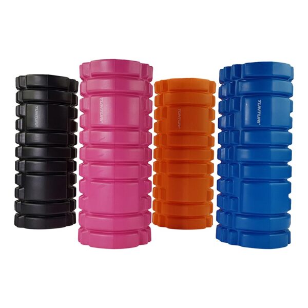 Tunturi Yoga Foam Grid Roller 33cm μαύρο - Image 8