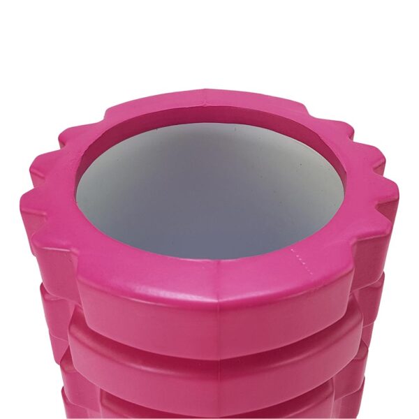 Tunturi Yoga Foam Grid Roller 33cm ροζ - Image 4