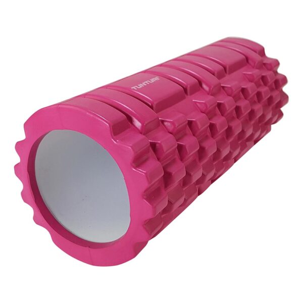 Tunturi Yoga Foam Grid Roller 33cm ροζ - Image 7