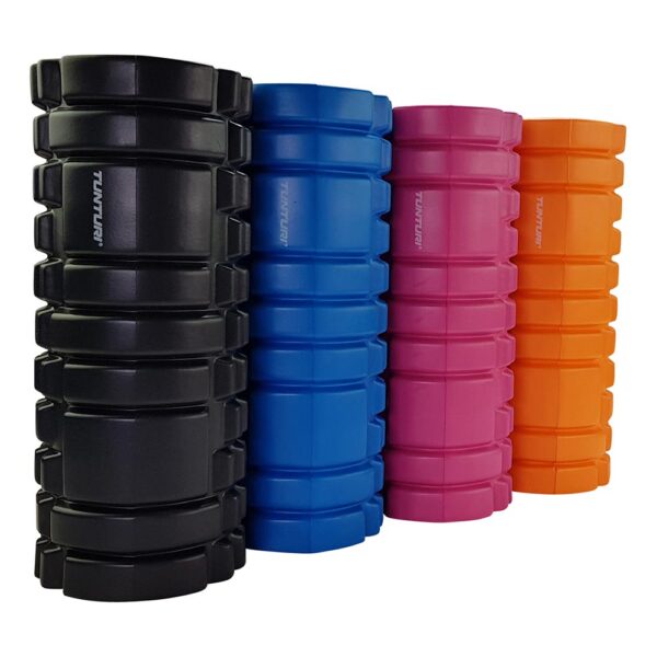 Tunturi Yoga Foam Grid Roller 33cm ροζ - Image 9