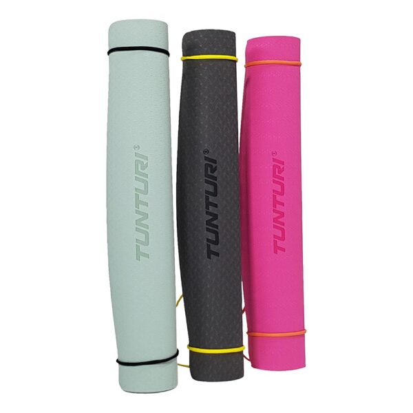 Tunturi Στρώμα Yoga Ανθρακί TPE 61x183cm 3mm - Image 18