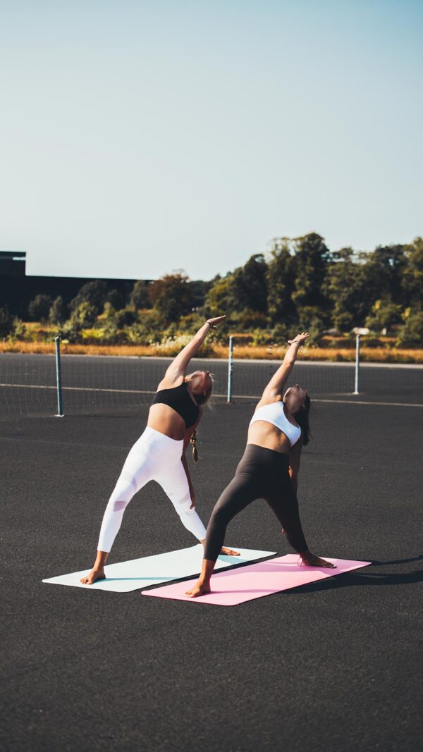 Tunturi Στρώμα Yoga Μπλε 61x183cm 3mm - Image 27