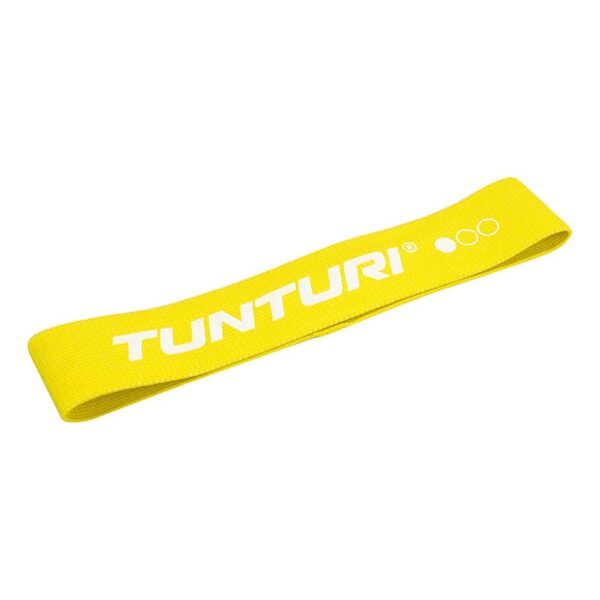 Tunturi Ιμάντας Mini Loop από ύφασμα κίτρινο ελαφρύ