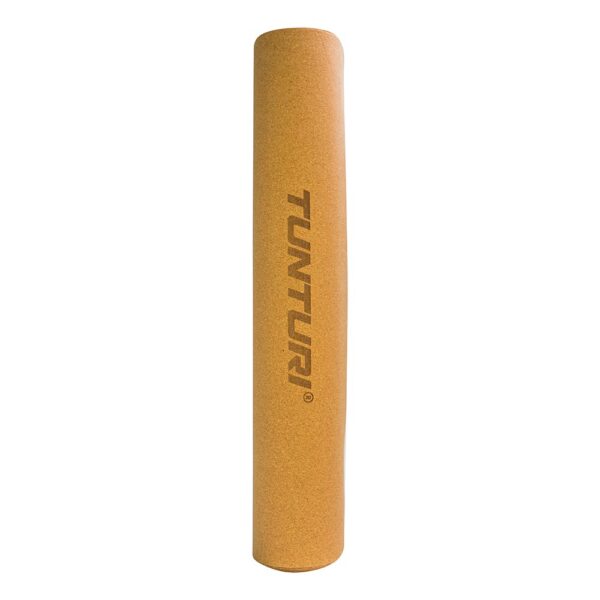 Tunturi Cork TPE Στρώμα Yoga 181x61x0,4cm Ανθρακί - Image 8