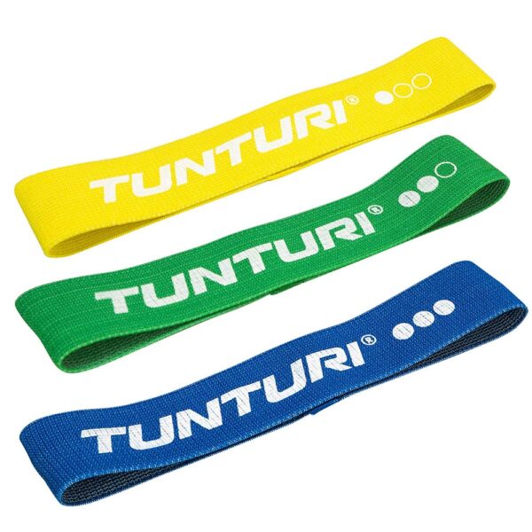 Tunturi Σετ Ιμάντες Mini Loop από ύφασμα 3 τεμάχια 5,8cm πλάτος