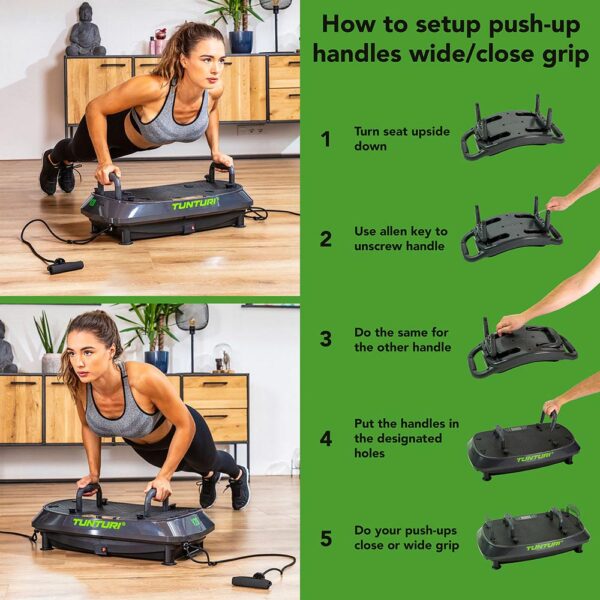 Tunturi Cardio Fit V20 Πλατφόρμα Δόνησης - Image 6