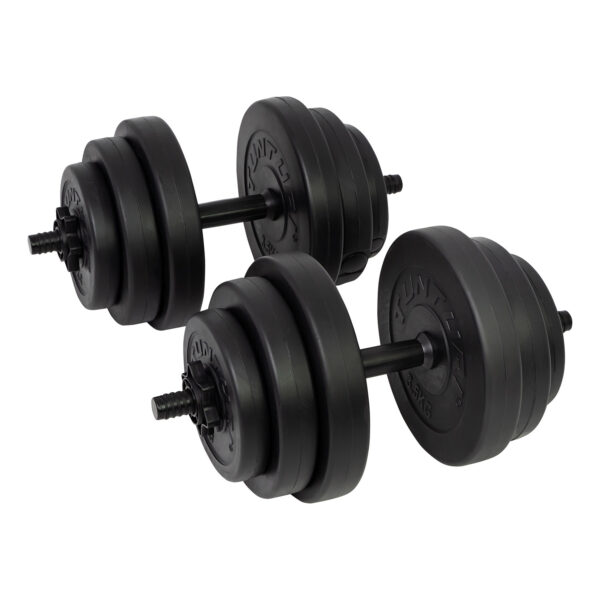 Tunturi Σετ Αλτήρων Βινυλίου με βάρη 28kg