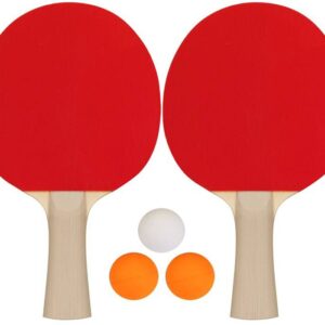 get go recreational σετ 2 ρακέτες ping pong και 3 μπαλάκια 61uk