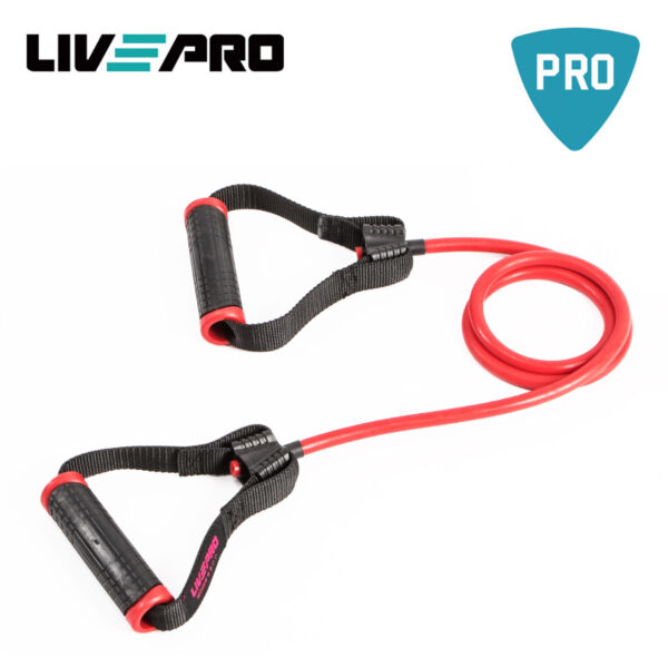 Λάστιχο Αντίστασης με λαβές LivePro (Hard) (Β 8405-H)