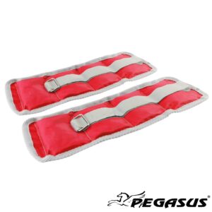 Pegasus® Βάρη Άκρων (1.0kg - Zεύγος) (Β-2112-10) - Red