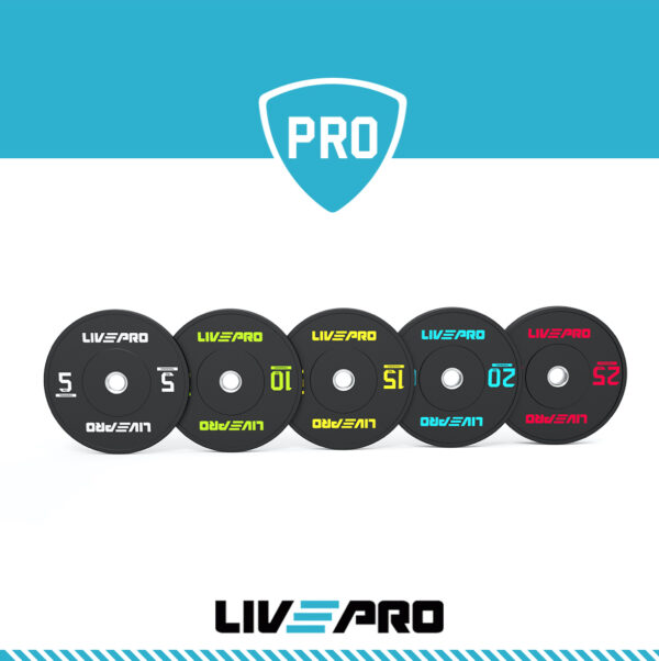 Δίσκος Bumper LivePro Ø50 (20kg) (Β-8038-20)
