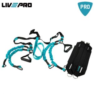 LivePro Ελαστικό Σύστημα Ανάρτησης (Β-8166) Ιμάντες Ενδυνάμωσης με Λάστιχα