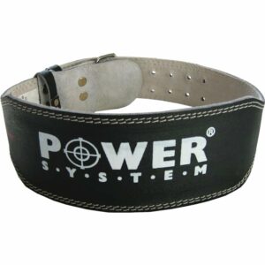 Ζώνη για βάρη POWER BASIC (δερμάτινη) (PS-3250) Medium