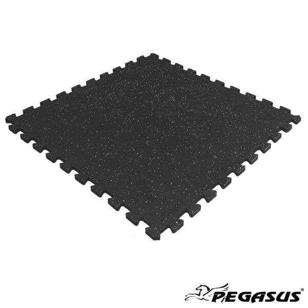 Pegasus® Δάπεδο Puzzle για Άρση Βαρών με Flecks (96x96x1.0 cm) (Β-4201-10F)