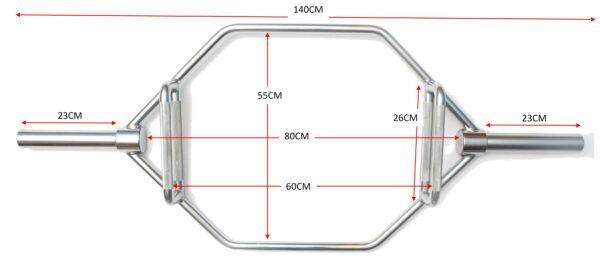 HEX BAR FOR WEIGHT LIFTING OPTIMUM - Image 2