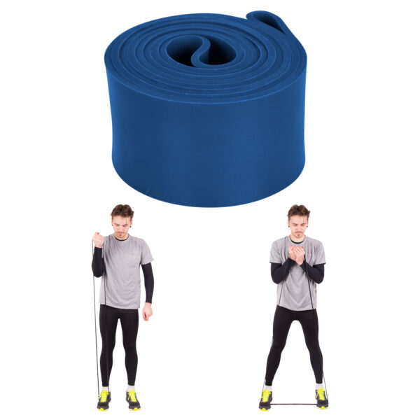 RUBBER BAND 64mm ΜΠΛΕ OPTIMUM