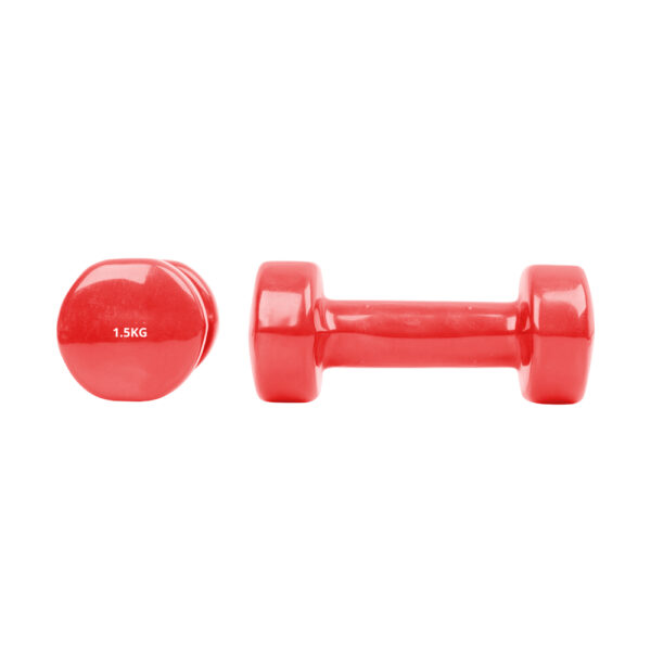 Σετ αλτήρες βινυλίου 2 x 1,5 kg inSPORTline - Image 2