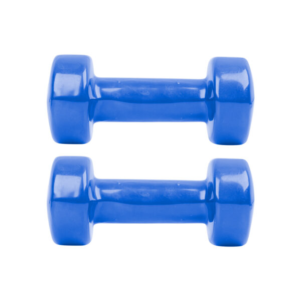 Σετ αλτήρες βινυλίου 2 x 2 kg inSPORTline - Image 2