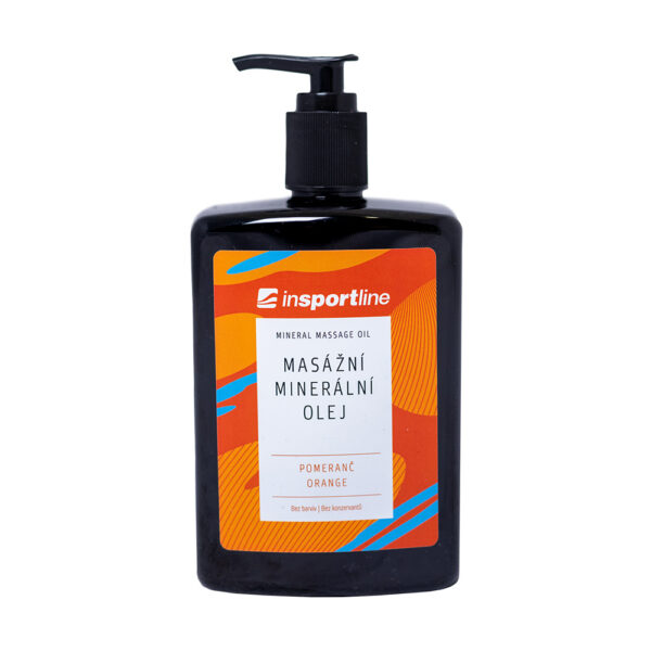 MINERAL MASSAGE OIL INSPORTLINE ORANGE 500 ML - Image 2