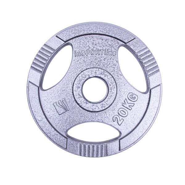 ΟΛΥΜΠΙΑΚΟΣ ΔΙΣΚΟΣ 20kg ΜΑΝΤΕΜΙ inSPORTline (Φ50) - Image 3