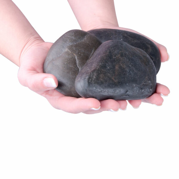 Basalt River Stone Set inSPORTline 10-12cm - 3 Τεμάχια - Image 5