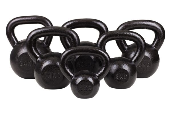 KETTLEBELL 24KG BLACK MAT OPTIMUM - Image 4